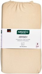 Naturaline Textil Bio Fixl. Jersey 180x200 kitt