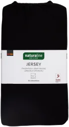 Naturaline Textil Bio Fixl. Jersey 90x200 schwarz