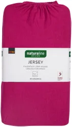 Naturaline Textil Bio Fixl. Jersey 90x200 pink