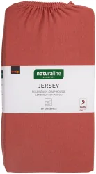 Naturaline Textil Bio Fixl. Jersey 90x200 altrosa