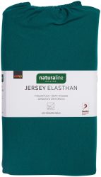 Naturaline Textil Bio Fixl. Jersey EA 160x200 petrol