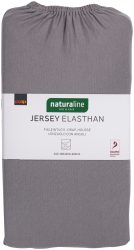 Naturaline Textil Bio Fixl. Jersey EA 160x200 grau