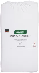 Naturaline Textil Bio Fixl. Jersey EA 160x200 weiss