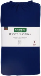 Naturaline Textil Bio Fixl. Jersey EA 160x200 navy