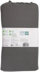 Naturaline Textil Bio Fixl. Jersey EA 180x200 anthrazit