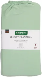 Naturaline Textil Bio Fixl. Jersey EA 180x200 lindengrün