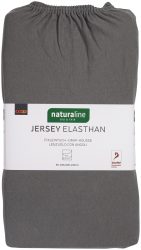 Naturaline Textil Bio Fixl. Jersey EA 90x200 anthrazit
