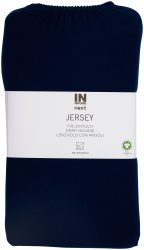 Inhouse Fixleintuch Gots Jersey 180x200 marine