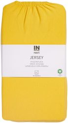 Inhouse Fixleintuch Gots Jersey 90x200 gelb