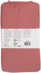 Inhouse Fixleintuch Gots Jersey 90x200 rosa