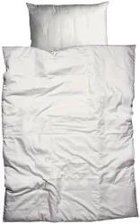 Inhouse Duvet Gots Satin Paspel 200x210 weiss