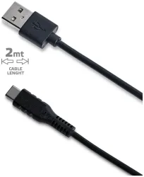 Celly Ladekabel Usb-A zu Usb-C 2m