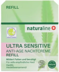 Naturaline Cosmetics Naturaline Ultra Sensitive Nachtcreme Anti-Age Refill