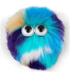 Ergobag Flausch-Klettie blau-türkis