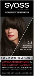 Syoss Permanente Coloration 2_1 Natürliches Schwarzbraun 115 ml