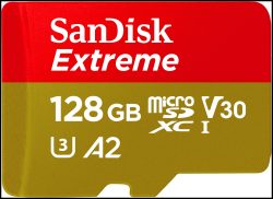 SanDisk microSDXC Extreme 128 GB
