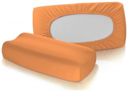 Inhouse Fixleintuch Fixli Gots Jersey Elastan 40/60 orange