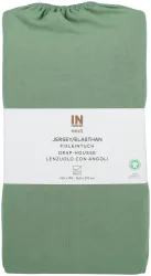Inhouse Fixleintuch Gots Jersey Elasthan 140x210 grün