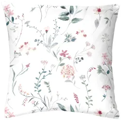 Inhouse Kissen Gots Satin 65x65 Flora