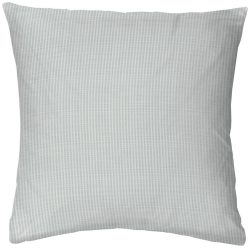 Inhouse Kissen Gots Seersucker 65x65 silber