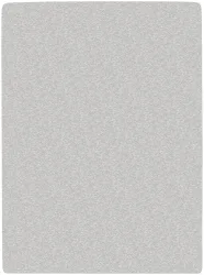 Inhouse Fixleintuch Gots Jersey mel. 90x200 silber