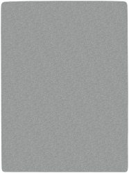 Inhouse Fixleintuch Gots Jersey mel. 90x200 grau