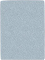 Inhouse Fixleintuch Gots Jersey mel. 90x200 hellblau