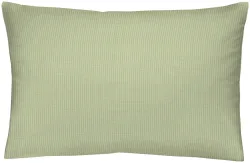 Inhouse Kissen Gots Seersucker 65x100 grün