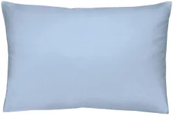 Inhouse Kissen Gots Percale 40x60 hellblau