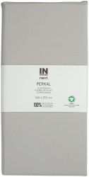 Inhouse Duvet Gots Percale 160x210 grau