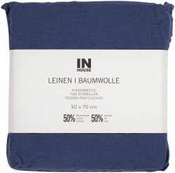 Inhouse Kissen Leinen Fifty-Fifty jeans 50x70