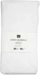 Inhouse Duvet Leinen Fifty-Fifty offwhite 160x210