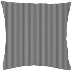 Inhouse Kissen Gots Satin 65x65 Minimo anthrazit
