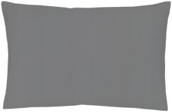 Inhouse Kissen Gots Satin 65x100 Minimo anthrazit