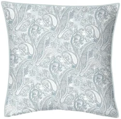 Inhouse Kissen Gots Satin 65x65 Paisley blau