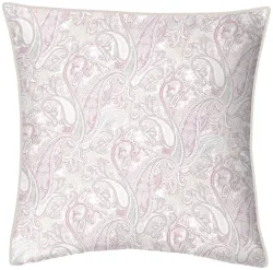Inhouse Kissen Gots Satin 65x65 Paisley rosa
