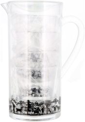 Krug 1.8L+4 Gläser 3dl Set Edelweiss