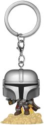 Funko POP Keychain: Mandalorian- Mando w/Blaster
