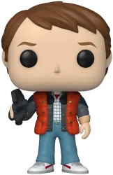 Funko POP Movies: Bttf- Marty in Puffy Vest
