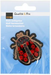 Coop Applikation Käfer flauschig