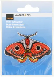 Coop Applikation Schmetterling rot