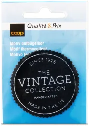 Coop Applikation Vintage Collection schwarz