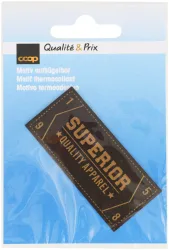 Coop Applikation 'Superior Qualitiy Apparel'