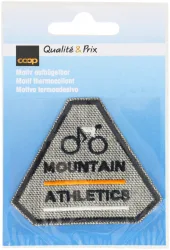 Coop Applikation 'Mountain Athletics' grau