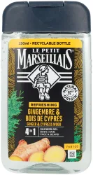 Le Petit Marseillais - Männerdusschgel Cyrpresse & Ingwer, 250 ml