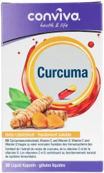 conviva Curcuma Liquid Kapseln 30 Stück