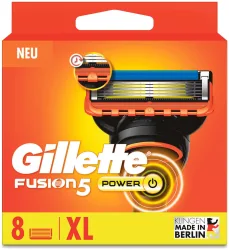 Gillette Fusion5 Power Rasierklingen 8 Stück