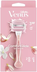 Venus Gillette Rasierer Comfortglide Spa Breeze mit 2 Klingen