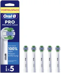 Oral-B Pro Ersatz Aufsteckbürsten Precision Clean 5 Stück