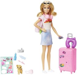 Barbie - BRB Travel Puppe, Multicolor